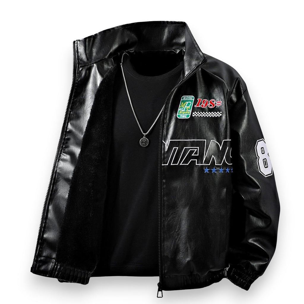 SaintGarnier™ | Monaco Racing Leather Jacket