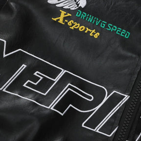 SaintGarnier™ | Monaco Racing Leather Jacket