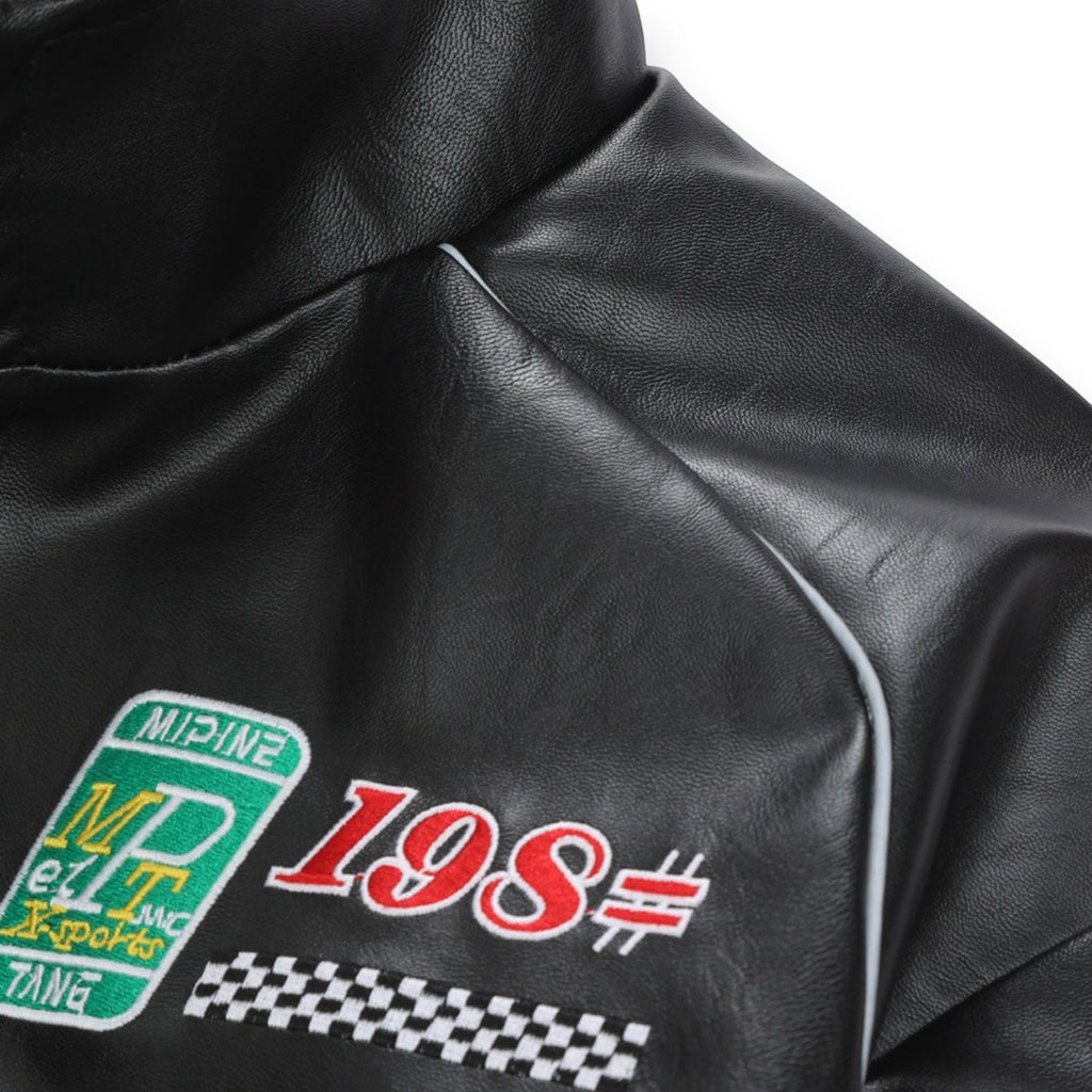 SaintGarnier™ | Monaco Racing Leather Jacket