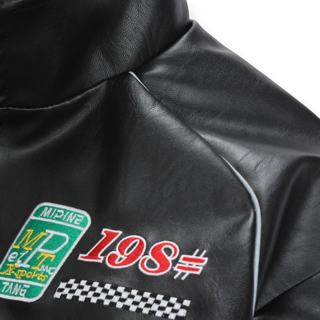 SaintGarnier™ | Monaco Racing Leather Jacket