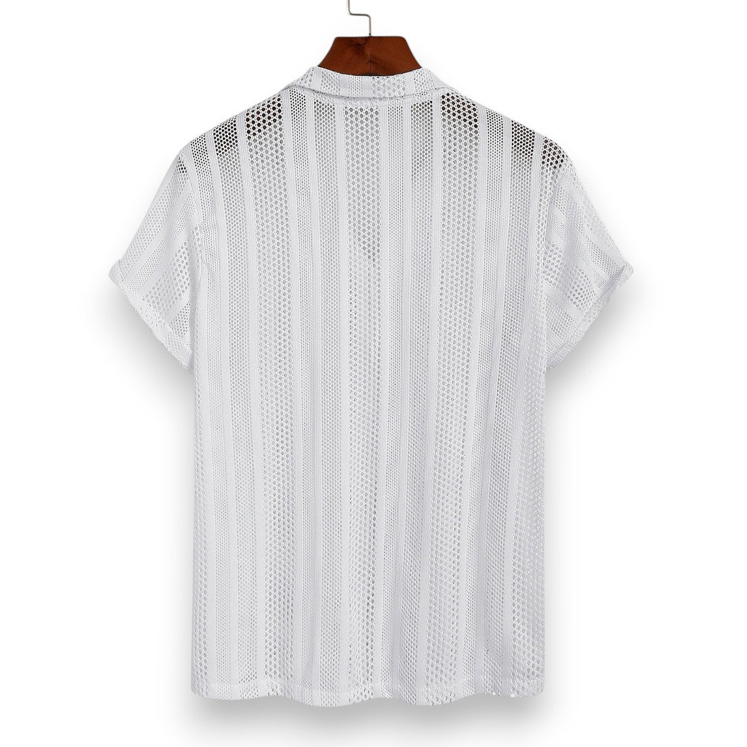 SaintGarnier™ | Monochrome Summer Set – Black & White Casual Elegance