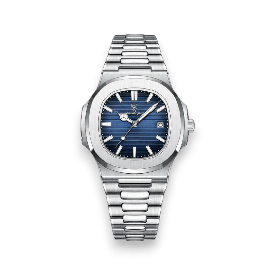 SaintGarnier™ | Nautica Steel Watch – Luxury Design, Everyday Durability