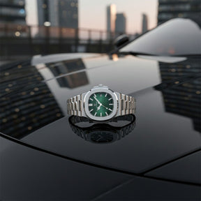 SaintGarnier™ | Nautica Steel Watch – Luxury Design, Everyday Durability