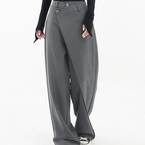 SaintGarnier™ | Noir Asymmetry Pants