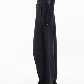 SaintGarnier™ | Noir Asymmetry Pants