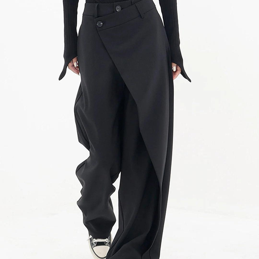 SaintGarnier™ | Noir Asymmetry Pants