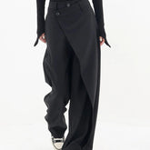 SaintGarnier™ | Noir Asymmetry Pants