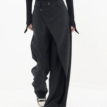 SaintGarnier™ | Noir Asymmetry Pants