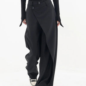 SaintGarnier™ | Noir Asymmetry Pants