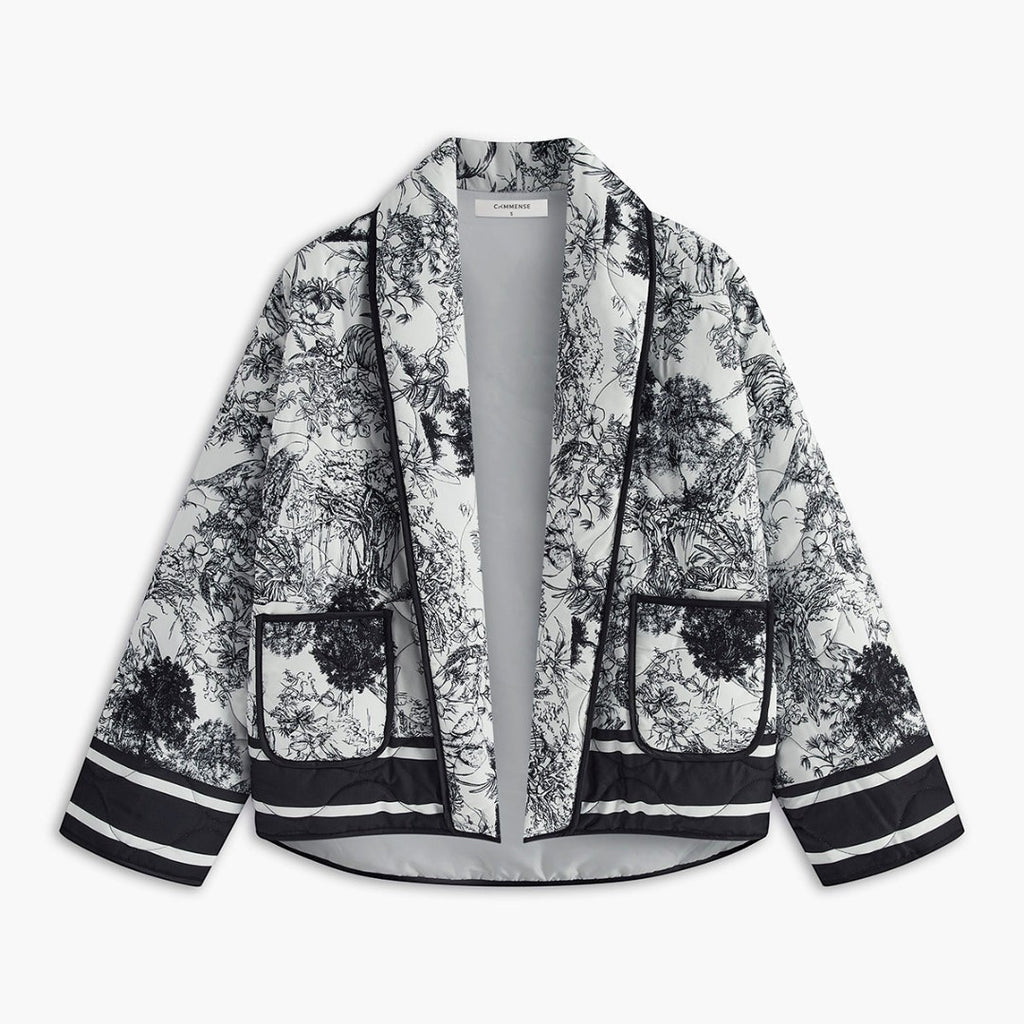 SaintGarnier™ | Noir Tapestry Bomber