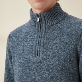 SaintGarnier™ | Norbert Half-Zip Sweater