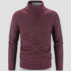 SaintGarnier™ | Norbert Half-Zip Sweater