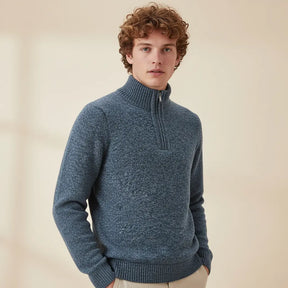 SaintGarnier™ | Norbert Half-Zip Sweater
