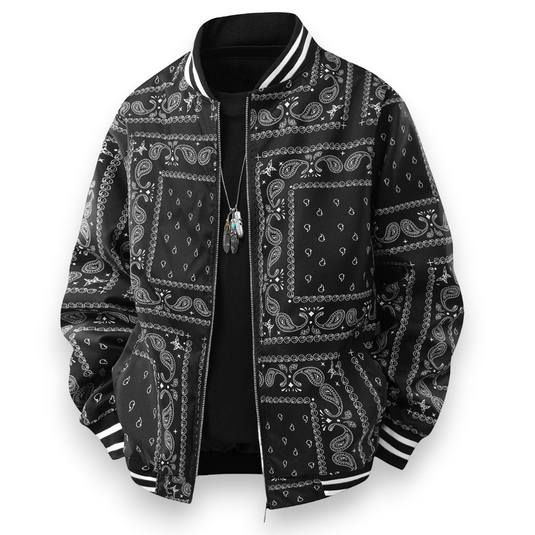 SaintGarnier™ | Palermo Paisley Jacket – Bold Vintage Edge