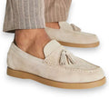 SaintGarnier™ | Perrin Suede Loafers with Tassels
