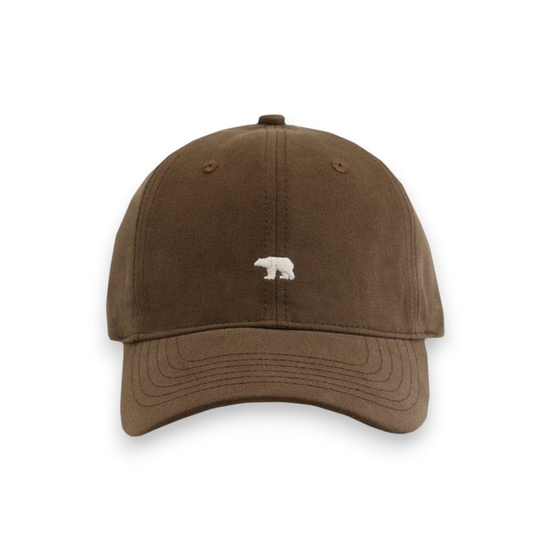 SaintGarnier™ | Polar Bear Embroidered Cap – Subtle Character, Everyday Comfort