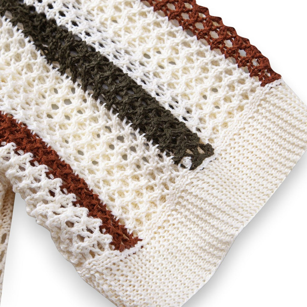 SaintGarnier™ | Portofino Crochet Set – Polo & Linen Pants