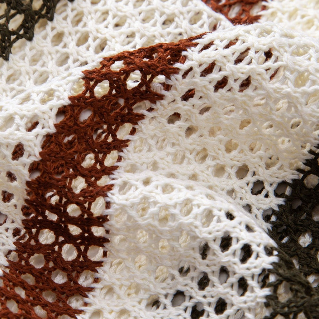 SaintGarnier™ | Portofino Crochet Set – Polo & Linen Pants