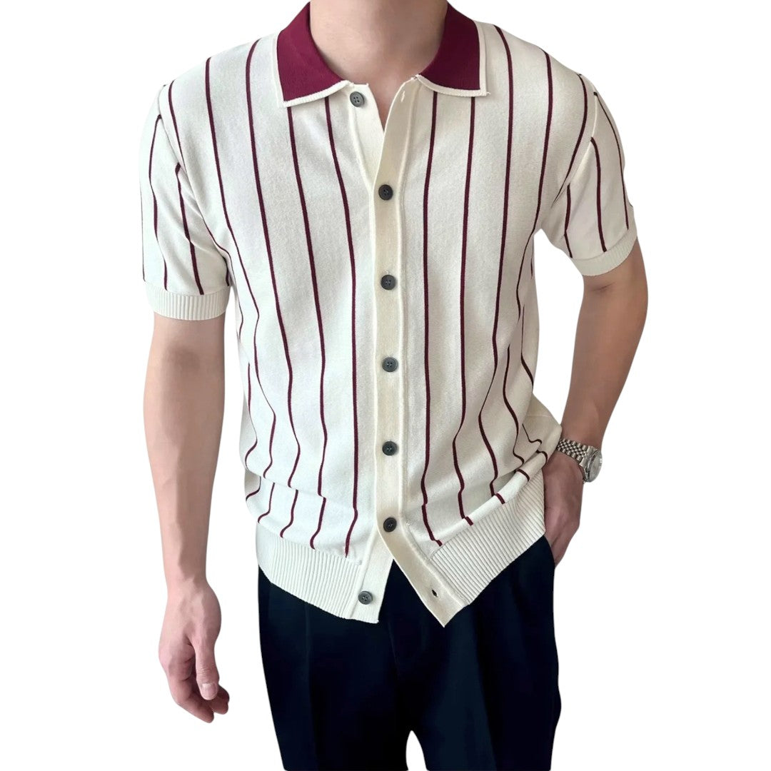 SaintGarnier™ | Portofino Retro Knit Polo