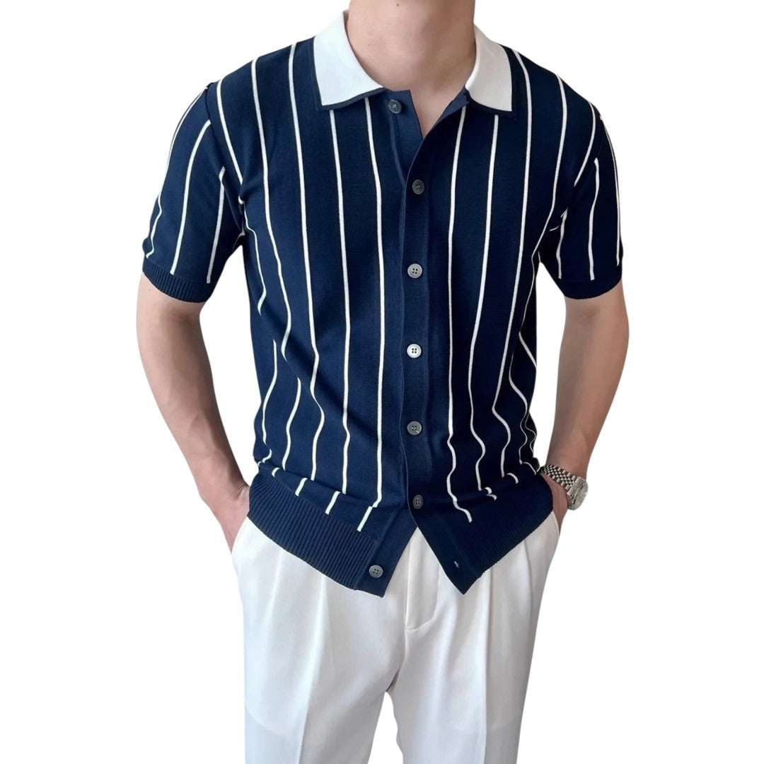 SaintGarnier™ | Portofino Retro Knit Polo