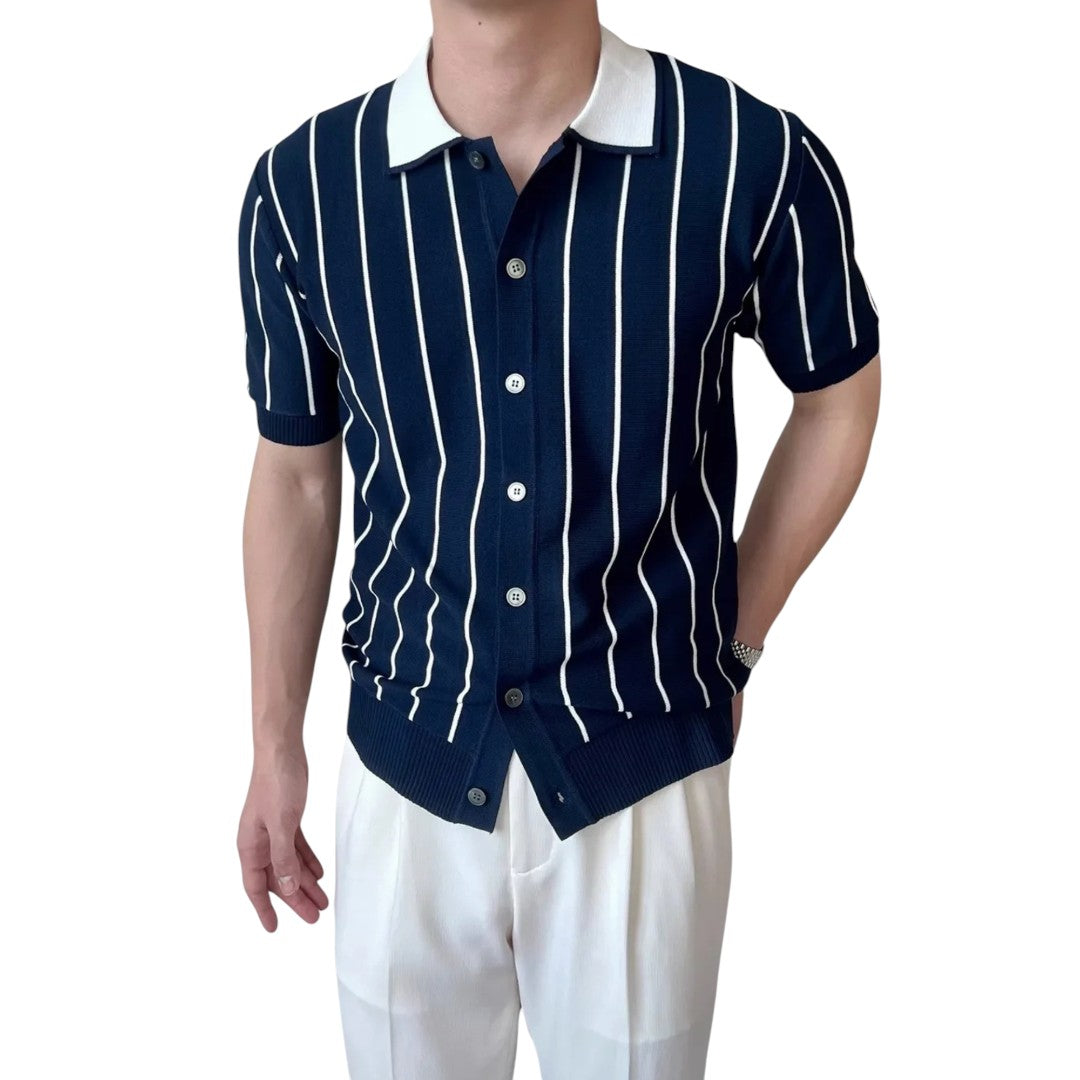 SaintGarnier™ | Portofino Retro Knit Polo