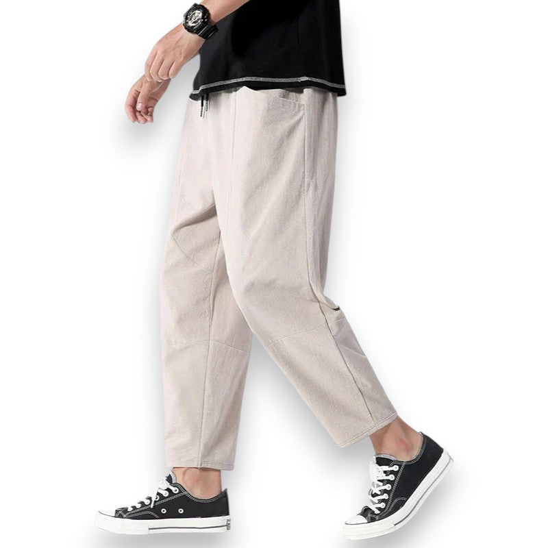 SaintGarnier™ | Raoul Linen-Cotton Pants