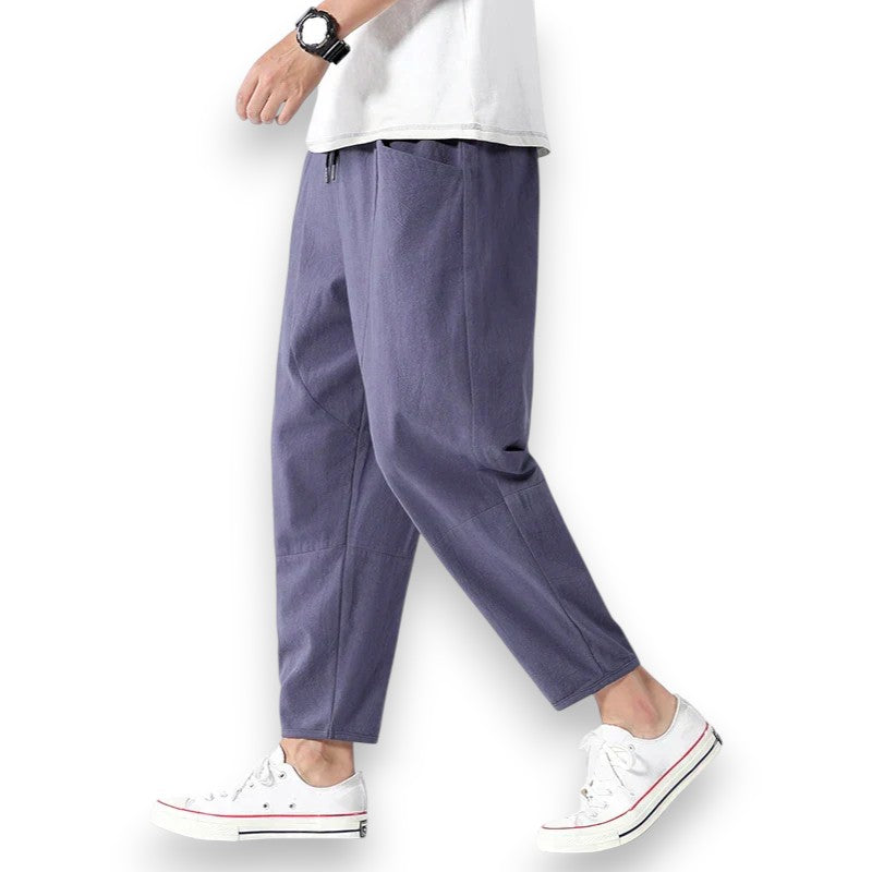 SaintGarnier™ | Raoul Linen-Cotton Pants