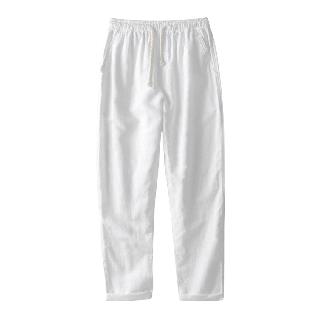 SaintGarnier™ | Riviera Striped Summer Set – Casual Shirt & Trousers