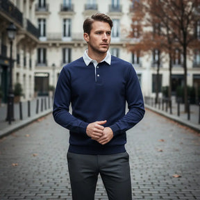 SaintGarnier™ | Riviera Polo Sweater