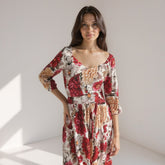 SaintGarnier™ | Rosabella Floral Maxi Dress