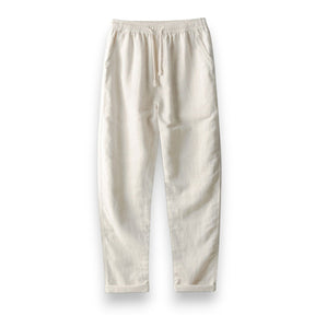 SaintGarnier™ | Sand Stripes Summer Set – Relaxed Shirt & Trousers