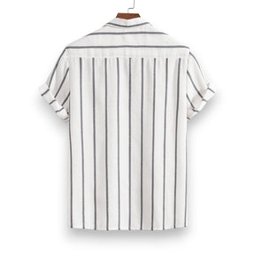 SaintGarnier™ | Sand Stripes Summer Set – Relaxed Shirt & Trousers