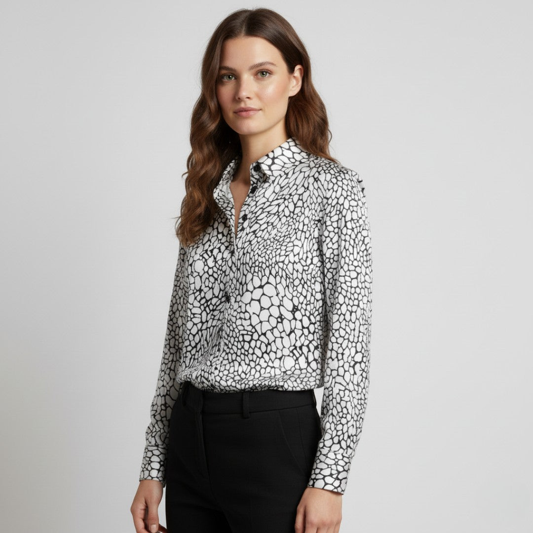 SaintGarnier™ | Satin Muse Blouse