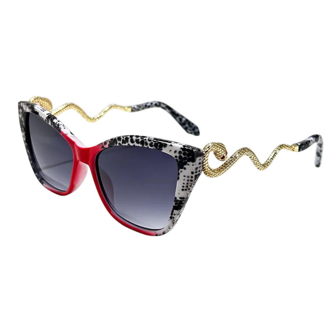 SaintGarnier™ | Serpentina Cat-Eye Sunglasses – Bold Luxury Redefined