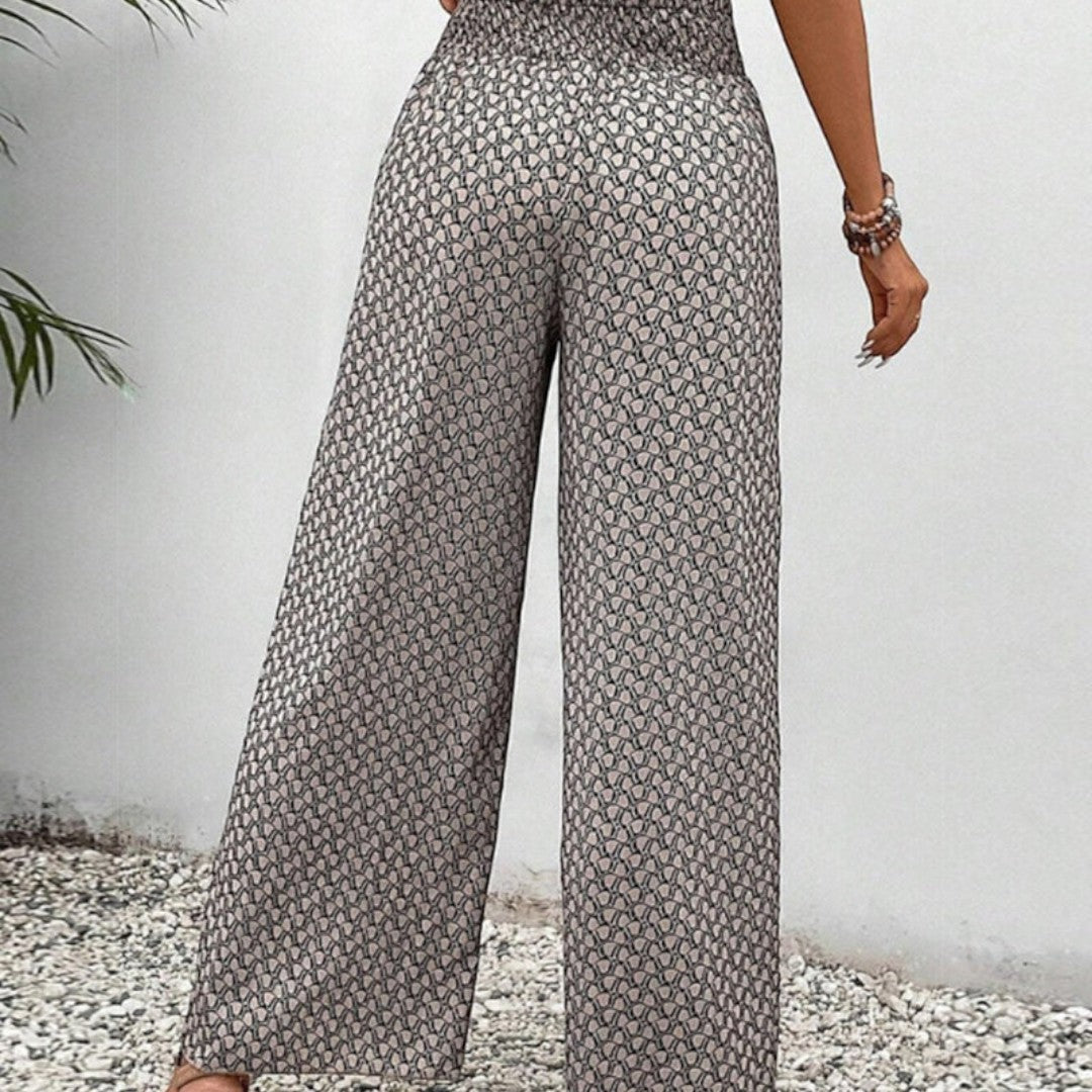 SaintGarnier™ | Siena Wide-Leg Pants – Effortless Chic