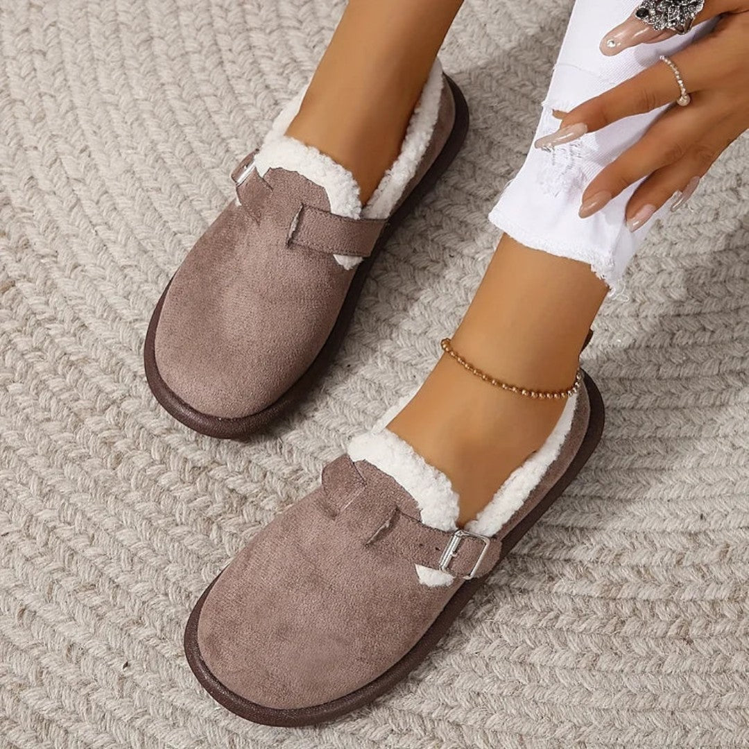 SaintGarnier™ | Soffio™ Slip-On Shoes – Cozy Elegance Redefined