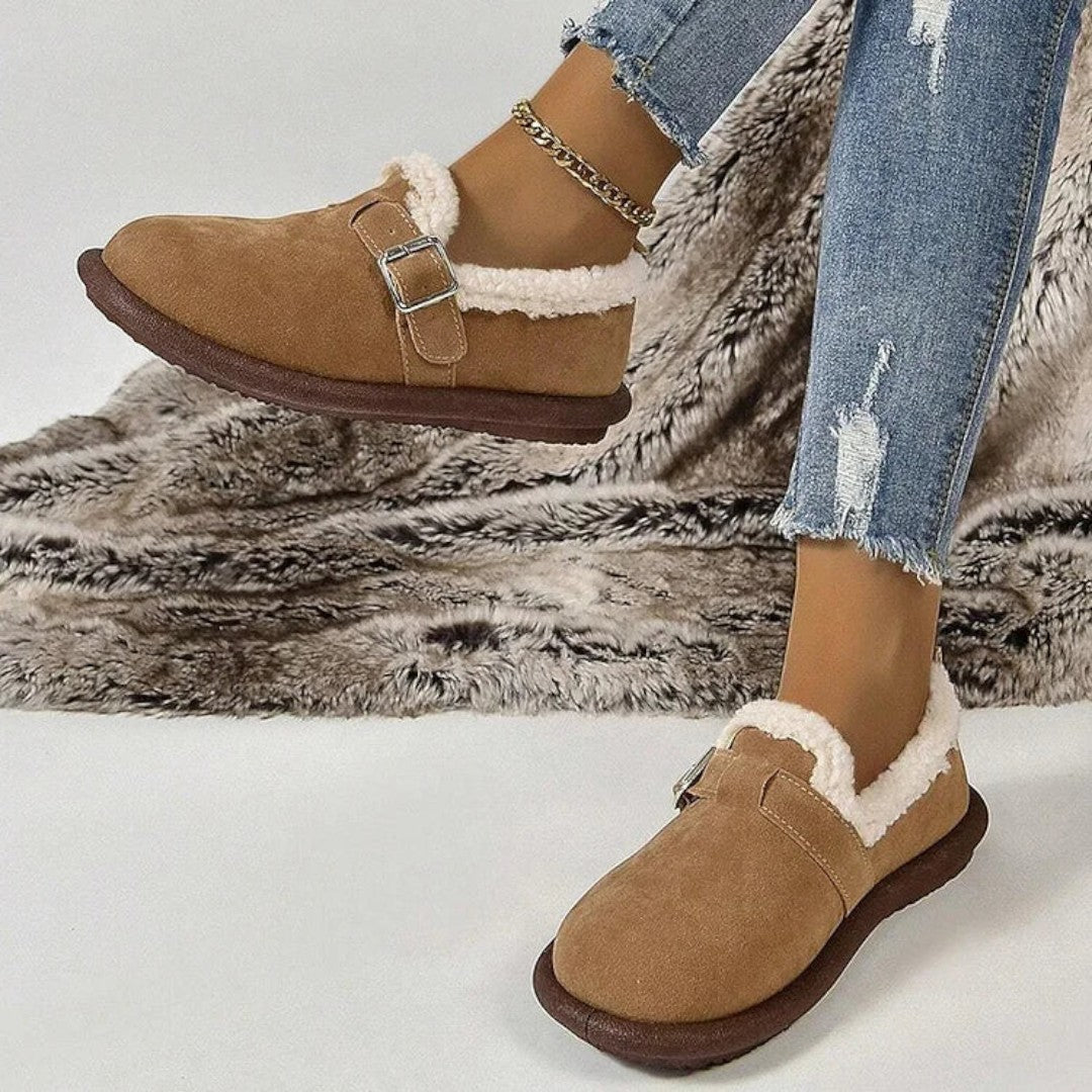 SaintGarnier™ | Soffio™ Slip-On Shoes – Cozy Elegance Redefined