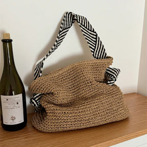 SaintGarnier™ | Solara Woven Tote