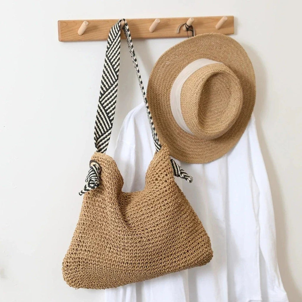 SaintGarnier™ | Solara Woven Tote