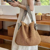 SaintGarnier™ | Solara Woven Tote