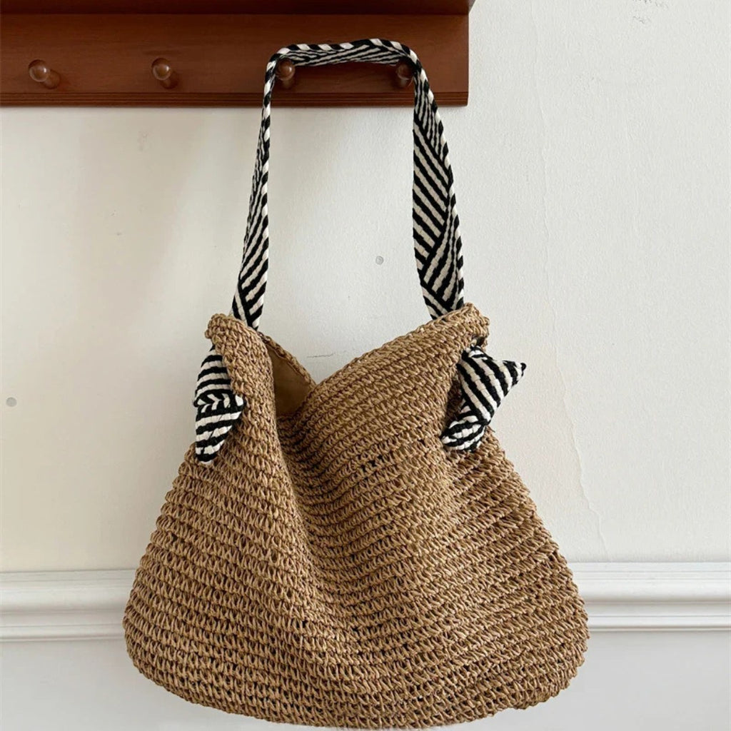 SaintGarnier™ | Solara Woven Tote
