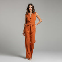 SaintGarnier™ | Soleil Orange Jumpsuit
