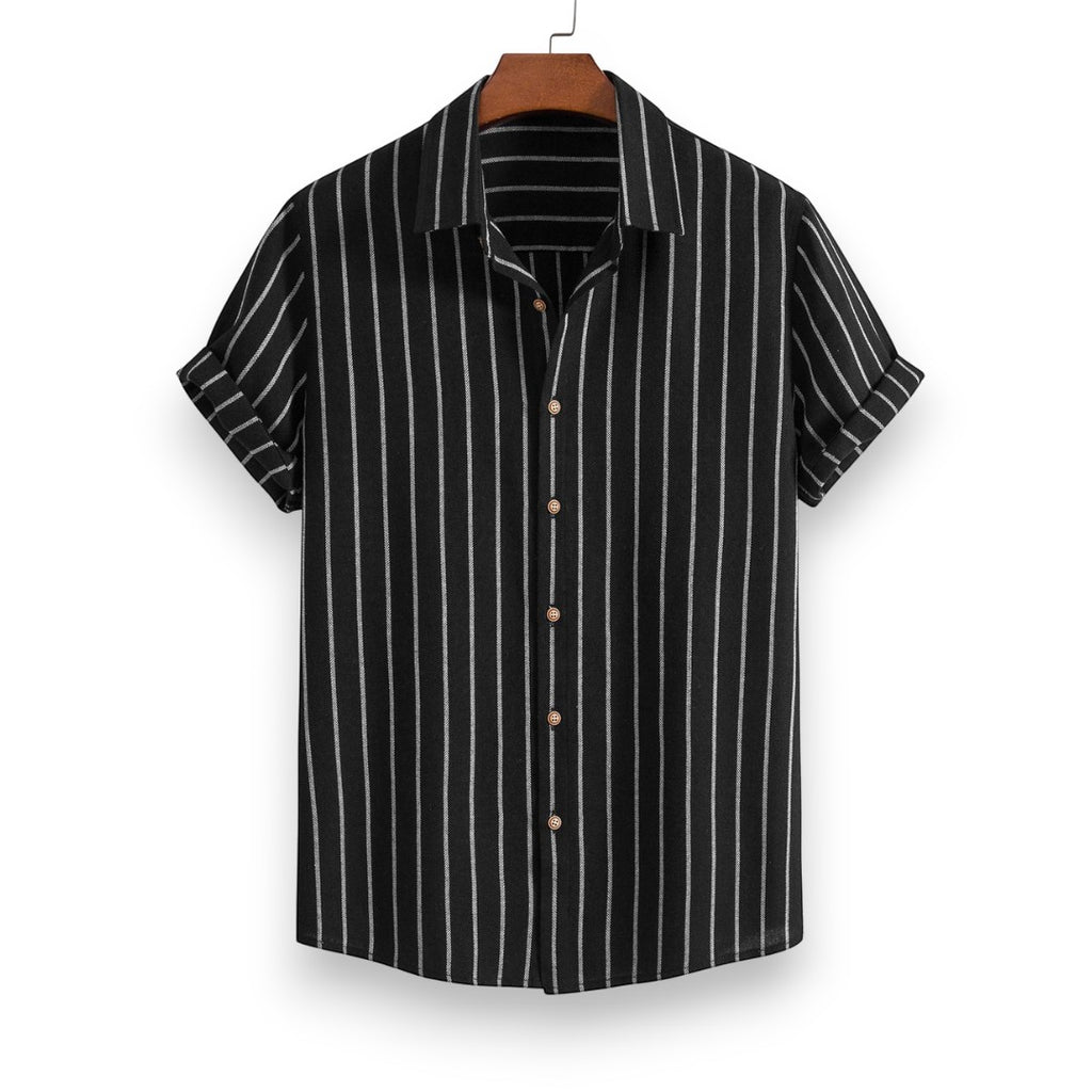 SaintGarnier™ | Striped Summer Set – Shirt & Pants for Effortless Style