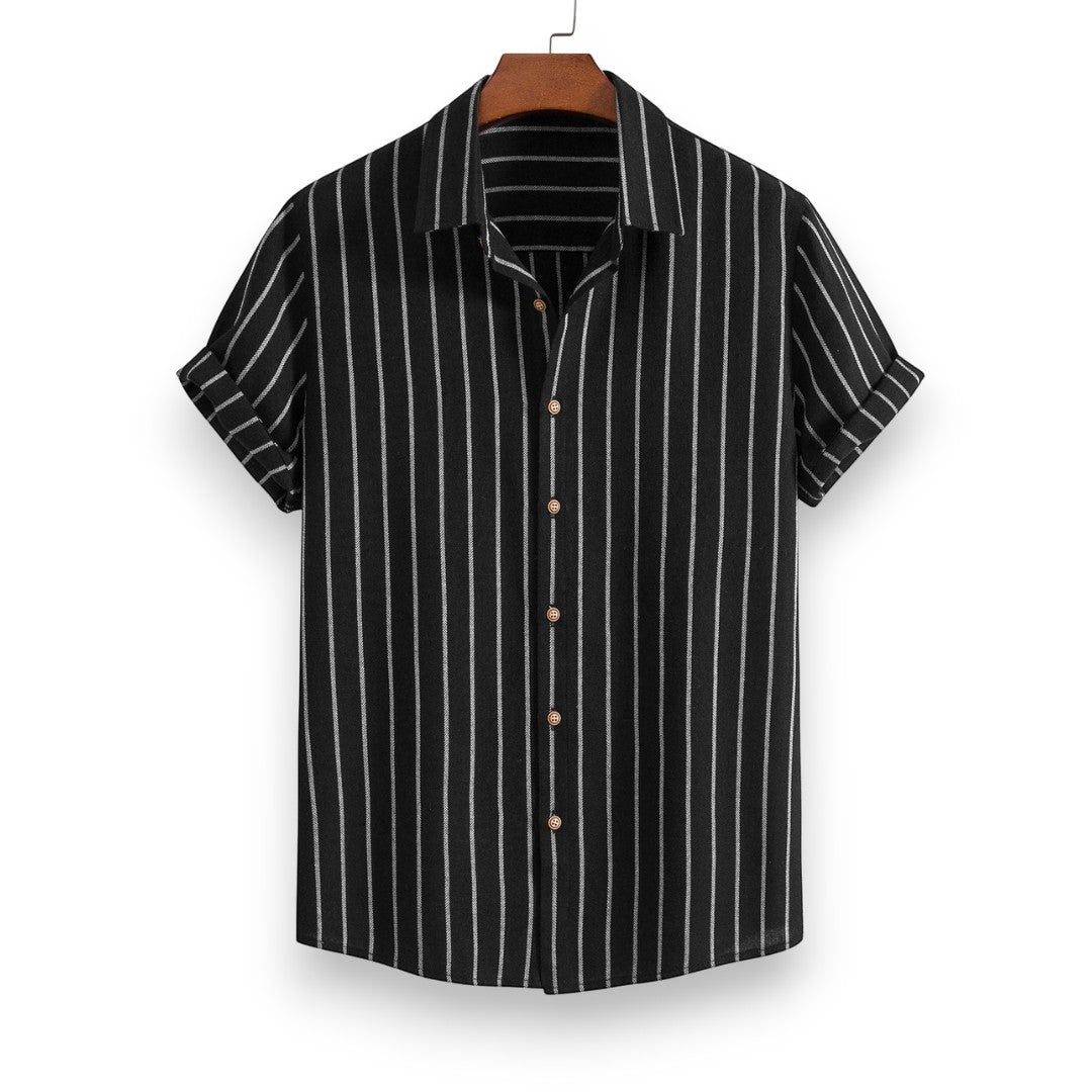 SaintGarnier™ | Striped Summer Set – Shirt & Pants for Effortless Style