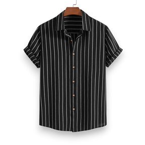 SaintGarnier™ | Striped Summer Set – Shirt & Pants for Effortless Style