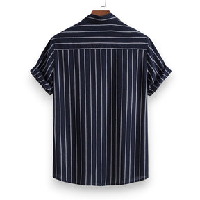 SaintGarnier™ | Striped Summer Set – Shirt & Pants for Effortless Style