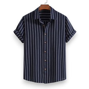 SaintGarnier™ | Striped Summer Set – Shirt & Pants for Effortless Style