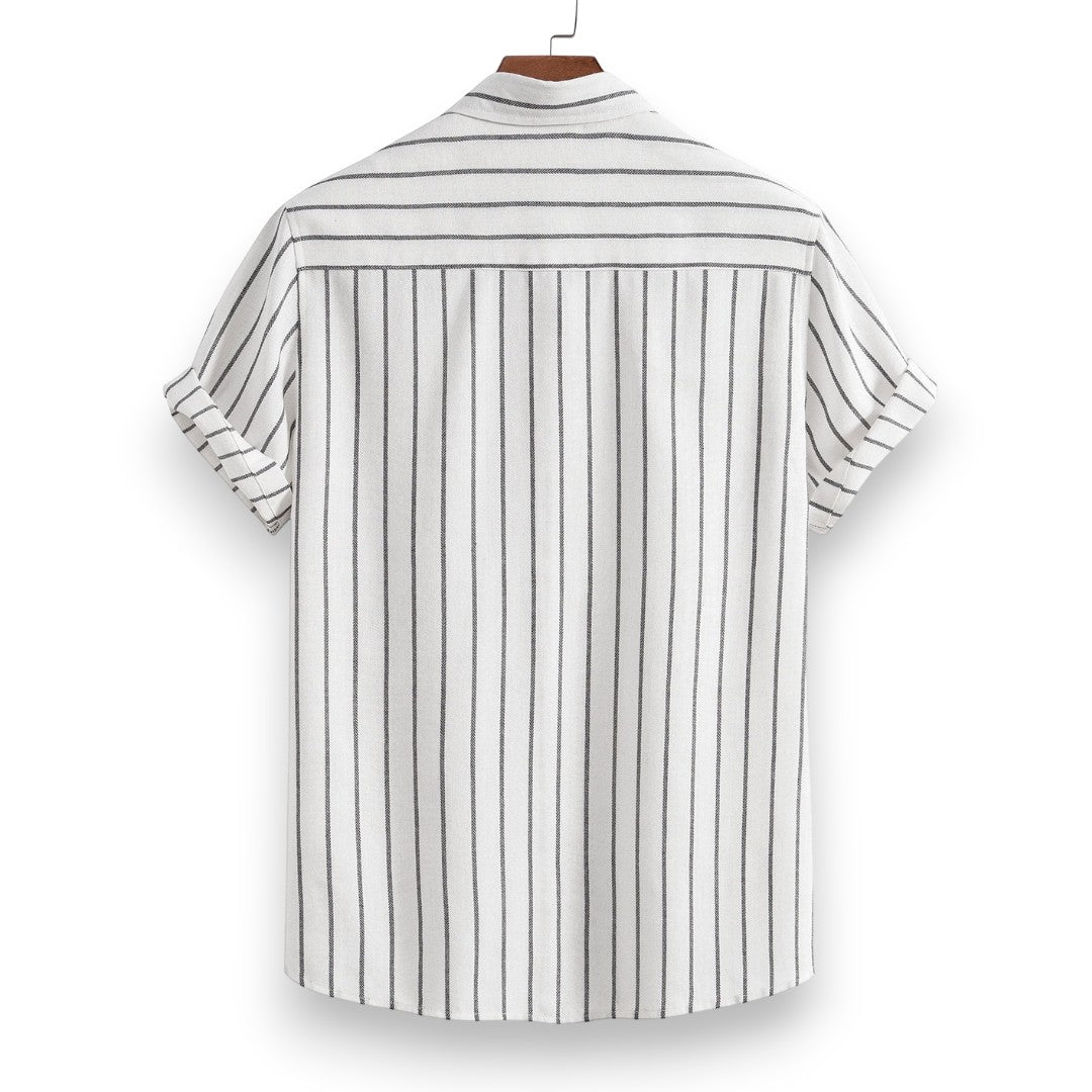 SaintGarnier™ | Striped Summer Set – Shirt & Pants for Effortless Style