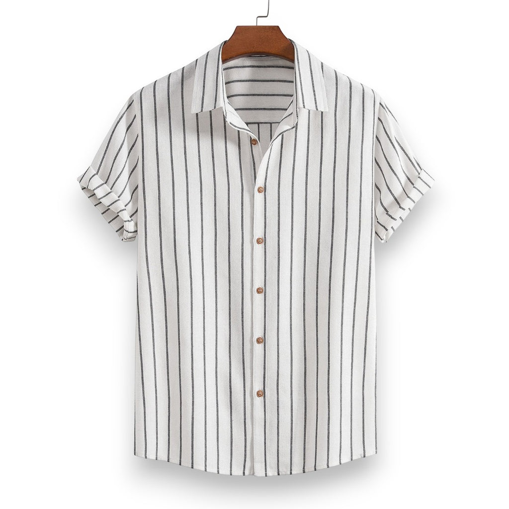 SaintGarnier™ | Striped Summer Set – Shirt & Pants for Effortless Style