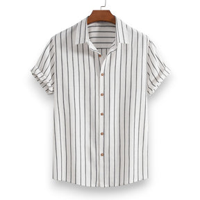 SaintGarnier™ | Striped Summer Set – Shirt & Pants for Effortless Style